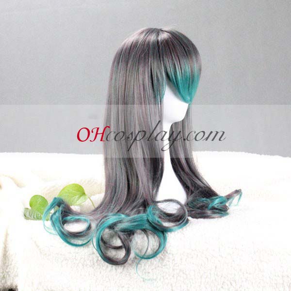 Japan Harajuku Wigs Series Gray&Green Cosplay Wig-RL013