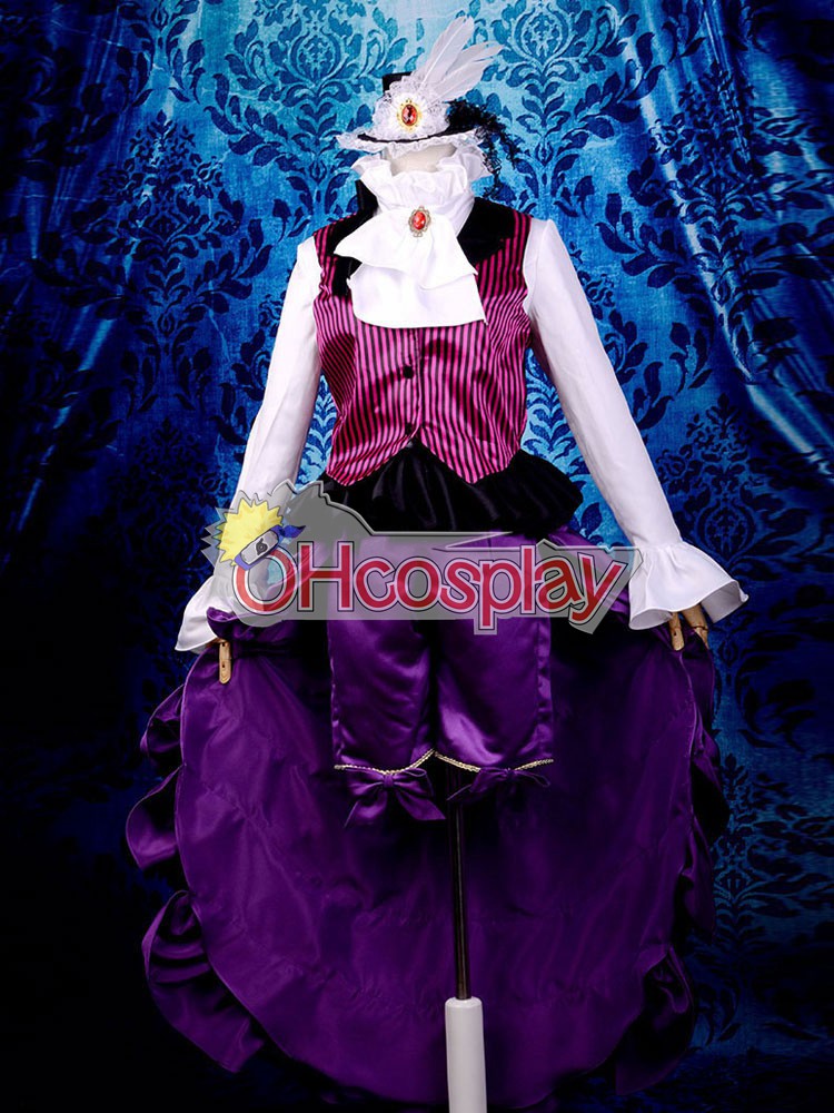 Черно Бътлър костюми Trancy Lolita Cosplay костюми Deluxe-KH12