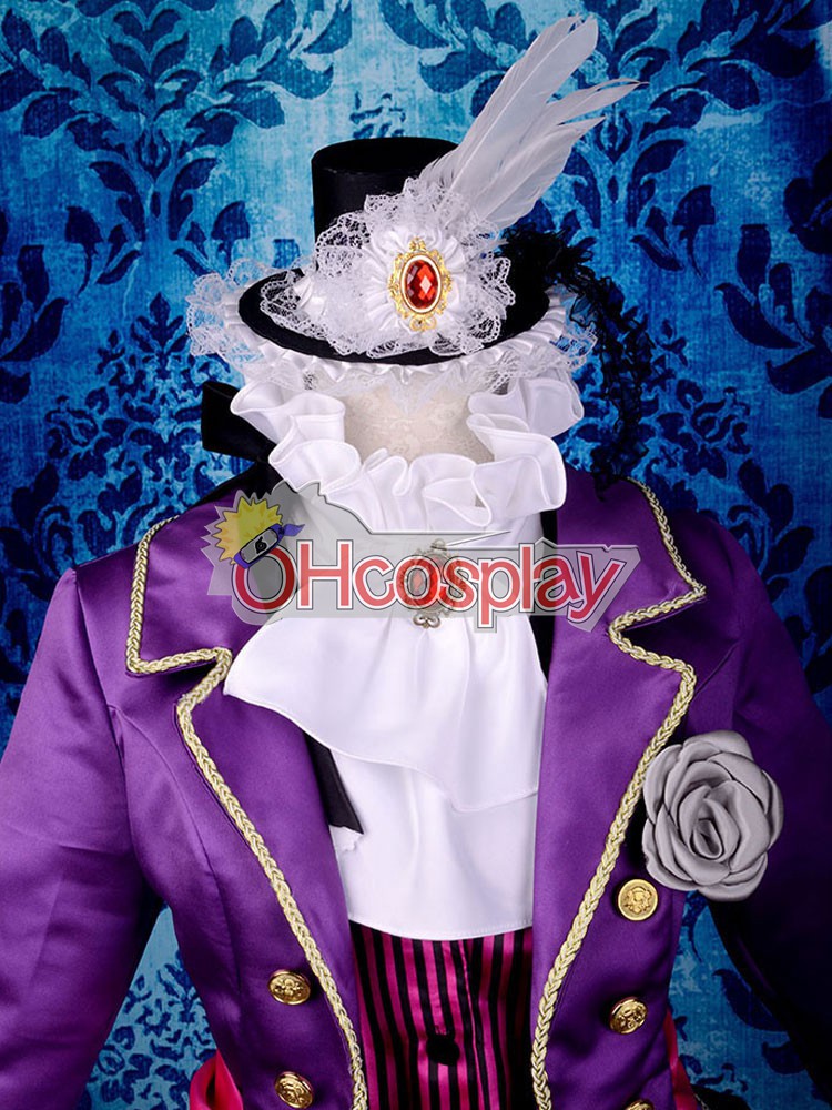 Черно Бътлър костюми Trancy Lolita Cosplay костюми Deluxe-KH12