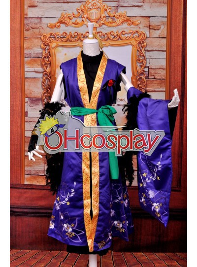 Gobernante Vocaloid-Gakupo freno Yuet Wah ordenador bordado del traje de Cosplay