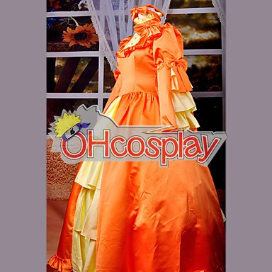 Черно Bulter Elizabeth Orange рокля Cosplay костюми