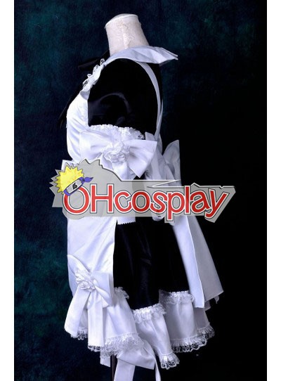 Черно & White Dress Maid Cosplay костюми
