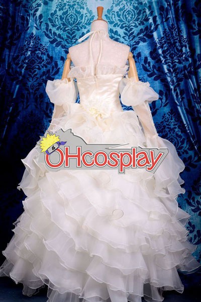 Code Gaess Euphemia Li Britannia Wedding Dress Cosplay Costume