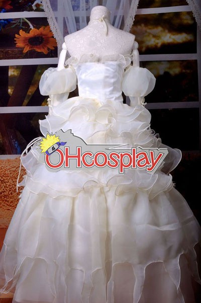 Code Gaess Euphemia White Dress Cosplay Costume