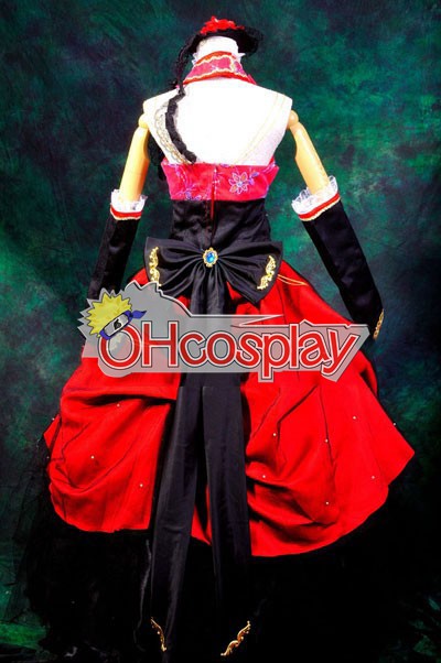 Vocaloid Sandplay Пеенето на The Dragon Luka Cosplay костюми Deluxe версия