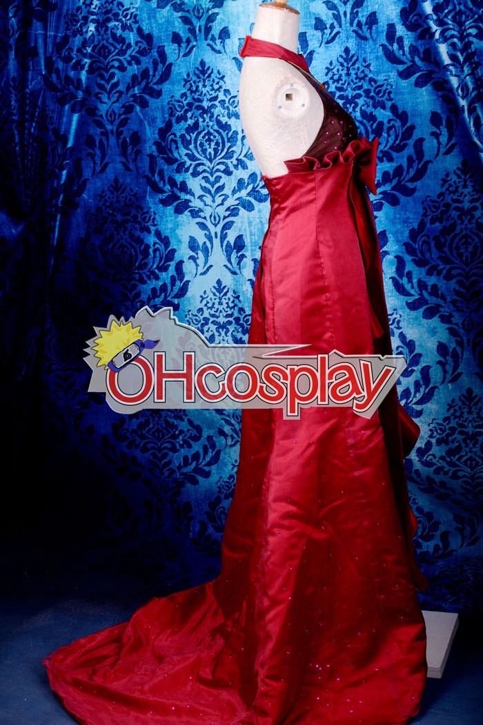 Macross Frontier костюми Sheryl MF Sheryl Nome Red официална рокля Cosplay костюми Deluxe