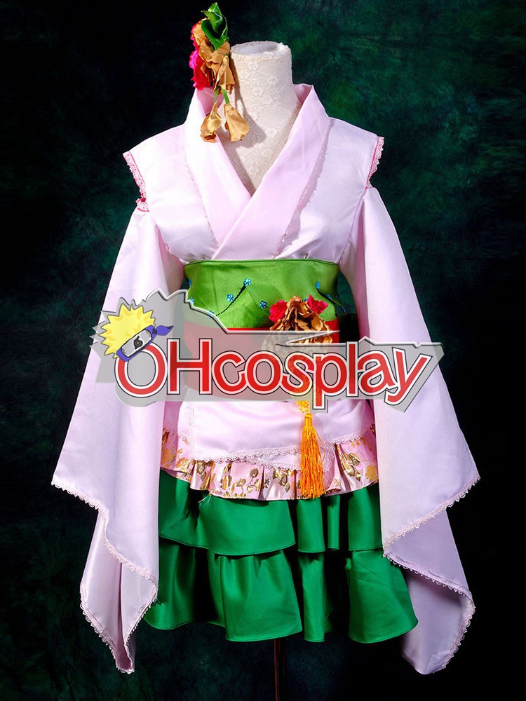 Macross Frontier Costumes The Wings of Goodbye Ranka Lee Orian Kimono Cosplay Costume