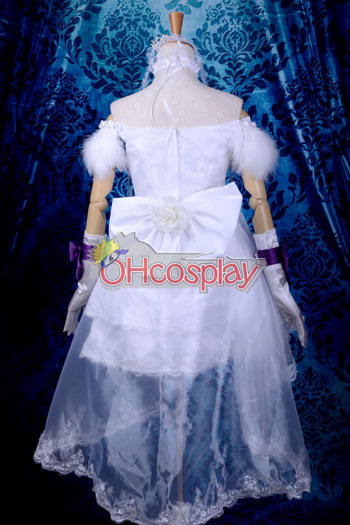Ruler Vocaloid Muki White Dress Cosplay костюми