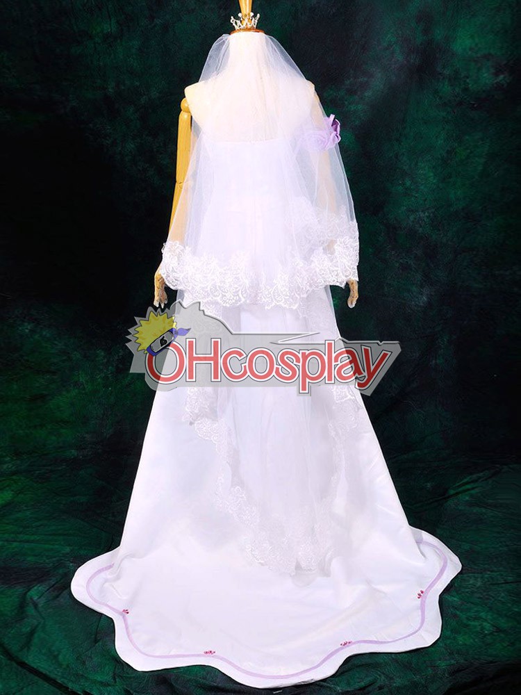 Macross Frontier костюми Sheryl Wedding Dress Cosplay костюми Deluxe-P1
