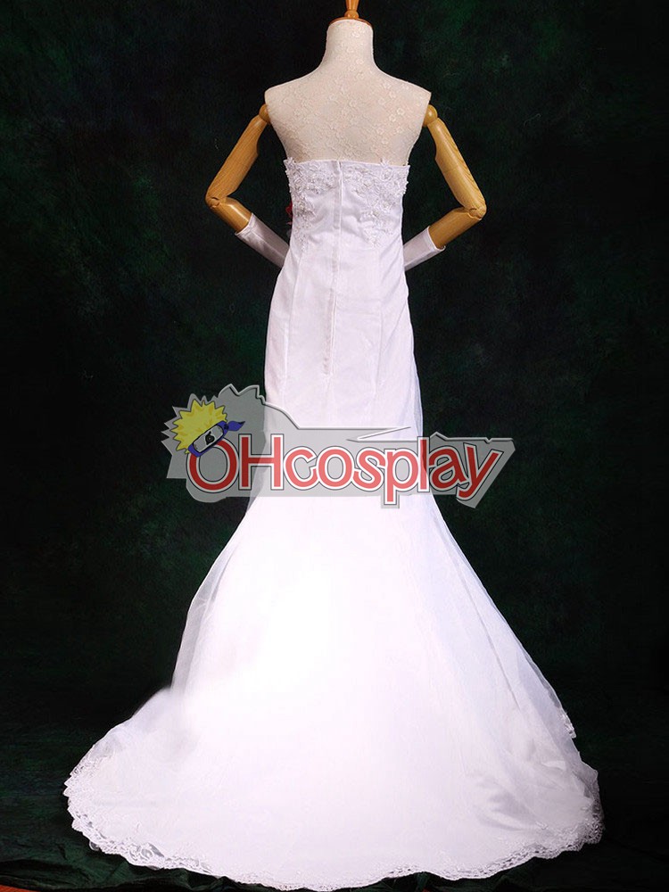 Disfraces de una pieza de Boa Hancock Wedding Dress cosplay Deluxe-P4