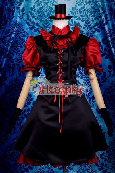 My Little Monster Nacimi Asako Lolita Cosplay костюми Deluxe-P8