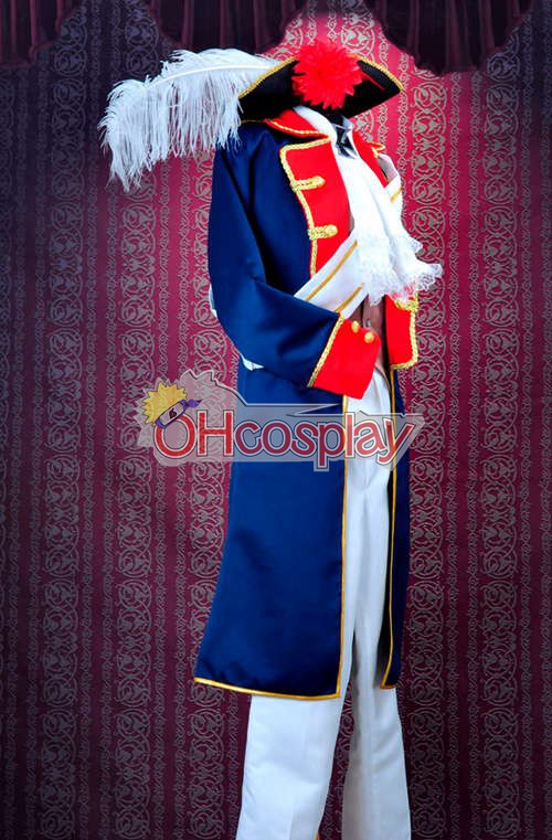Axis Powers Hetalia костюми-Прусия военни униформи Cosplay костюми