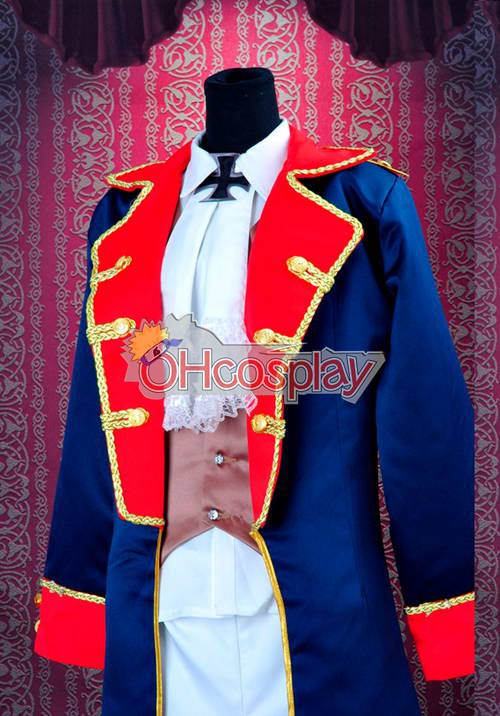 Axis Powers Hetalia Cosplay -Prussia War Uniforms Cosplay Costume