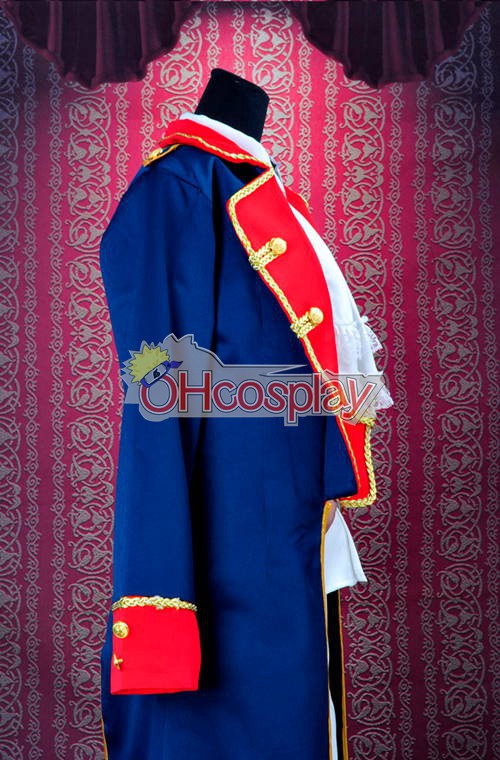 Axis Powers Hetalia Kostymer -Prussia War Uniforms Cosplay Kostymer