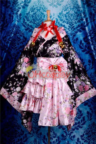 Summer Teto Lolita Dress Cosplay Karneval Kläder