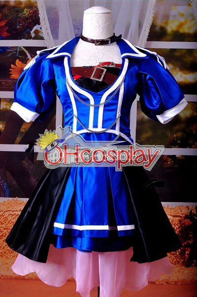 Vocaloid Project Diva F Blue Crystal Meiko Cosplay костюми Delxue-KH9S