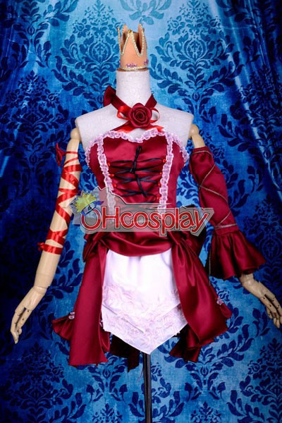 Vocaloid Miku-Romeo and Cinderella Princess Cosplay Costume