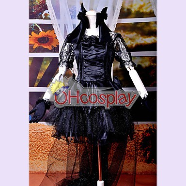 Black Dress Lolita udklædning Fastelavn Kostumer