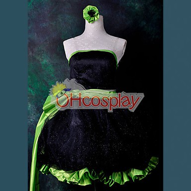 Schwarzes Kleid (2) Lolita Faschingskostüme Cosplay Kostüme