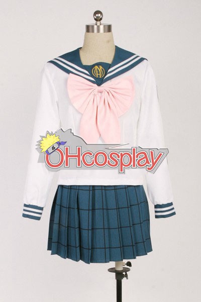 Dangan Ronpa костюми Саяка Maizono School Uniform Cosplay костюми