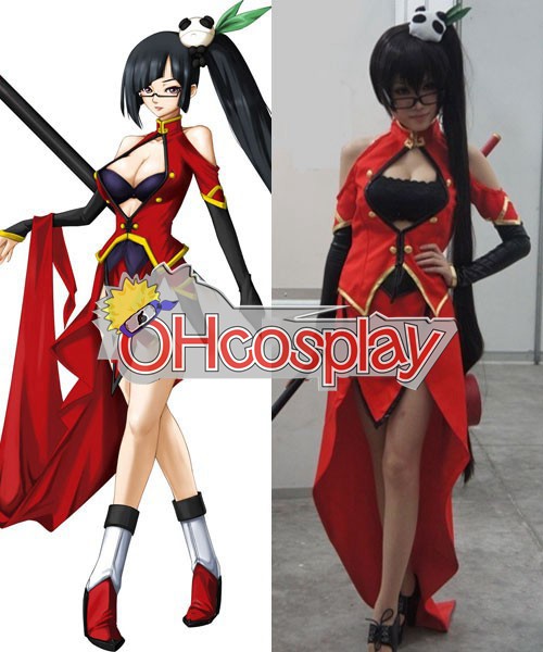 Blazblue Costumes Calamity Trigger Litchi Faye Ling Cosplay Costume