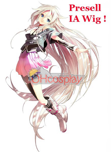 Vocaloid 3 Library IA Cosplay перука (130 см)