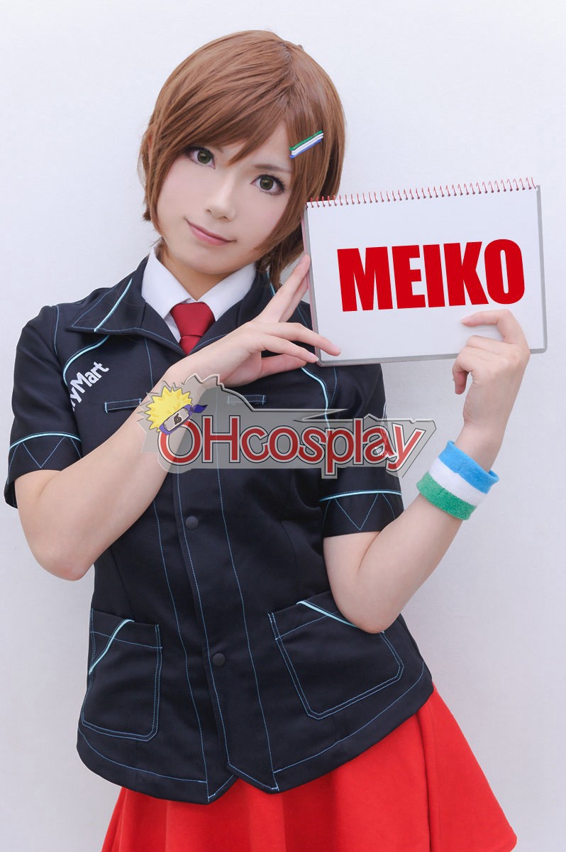 Vocaloid Family Mart Meiko Cosplay Costume