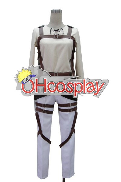 Атака на Титан костюми Ерен Survey Корпуса Uniform Cosplay костюми - VersionA