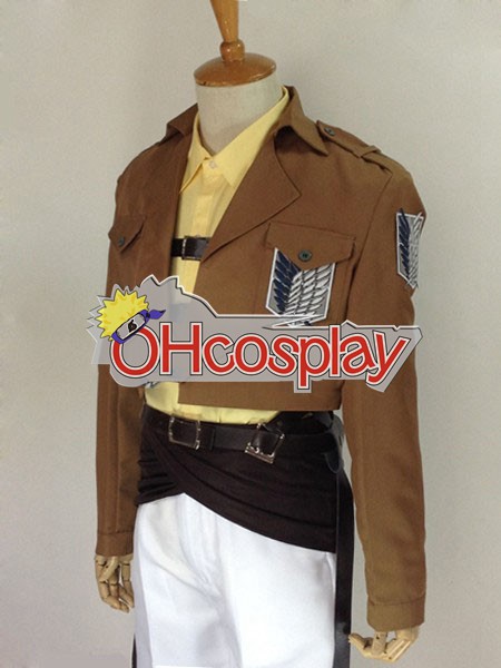Attack on Titan Kostymer (Shingeki no Kyojin) Hanji Zoe Survey Crops Cosplay Kostymer