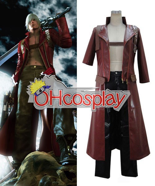 Devil May Cry Costumes 3 Dante Cosplay Costume - Final Version(Only Gun Holster Part)