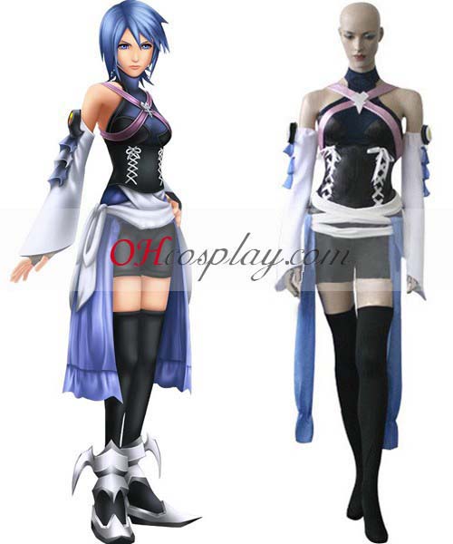 Kingdom Hearts костюми раждане By Sleep Aqua Cosplay костюми (Само ръкави, престилка и пояс)
