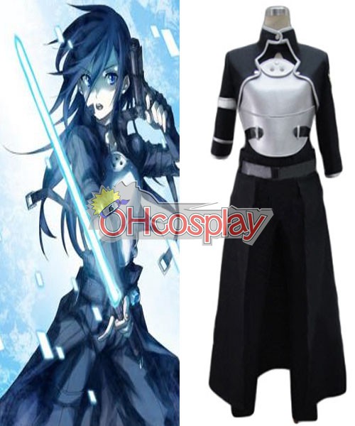 Sword Art Online Kostymer (Gun Gale Online) Female Kirito Cosplay Kostymer
