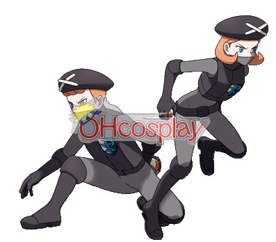 Pokemon Costume Team Neo Plasma Cosplay Costume