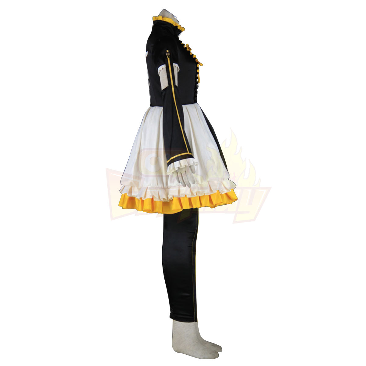 Kläder Vocaloid Kagamine Rin & Len 1 Cosplay Karneval Kläder