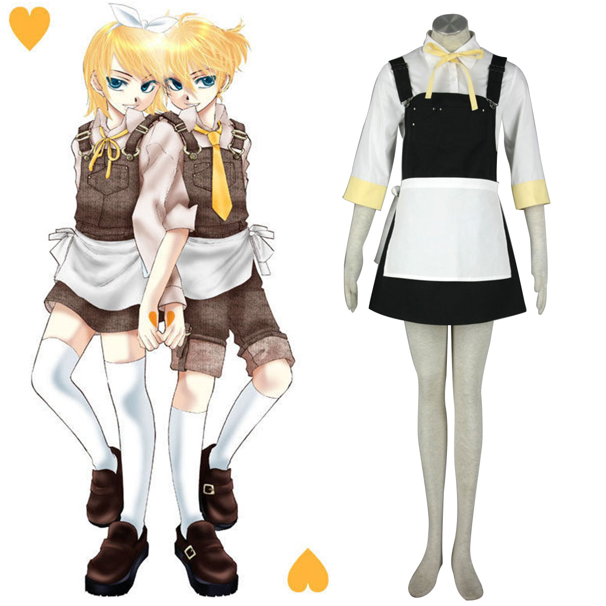 Vocaloid Kagamine Rin 6TH Cosplay Costumes UK