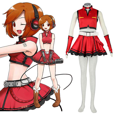 Luksuriøse Vocaloid Meiko 1 Cosplay Kostymer