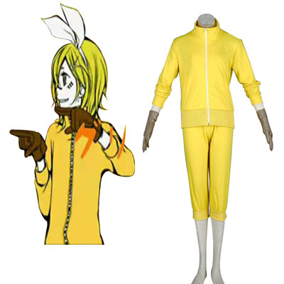 Deluxe Vocaloid Kagamine Rin 7TH Cosplay Costumes